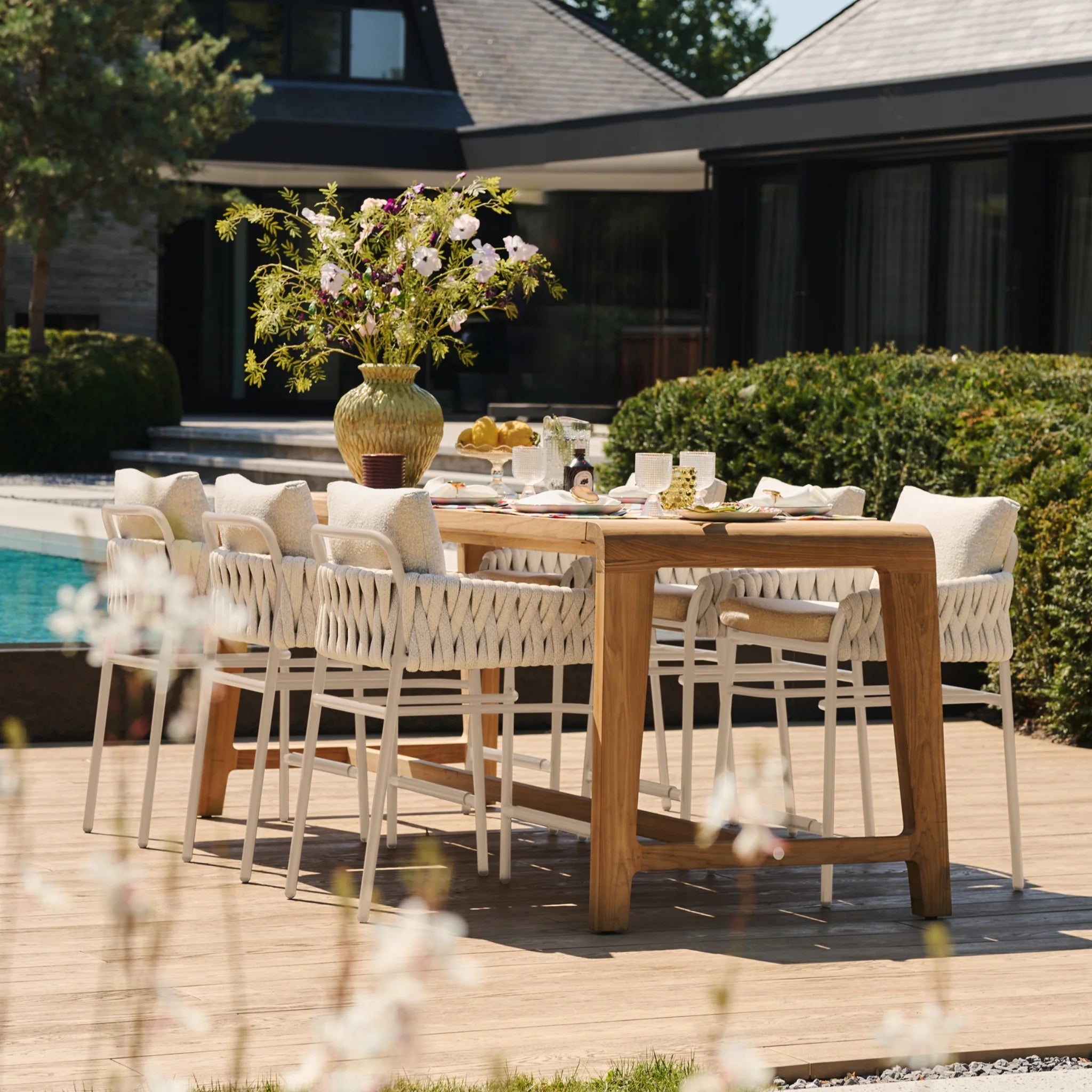 FIAVÈ Low Bar Chair in Camel Sand - SUNS | Milola