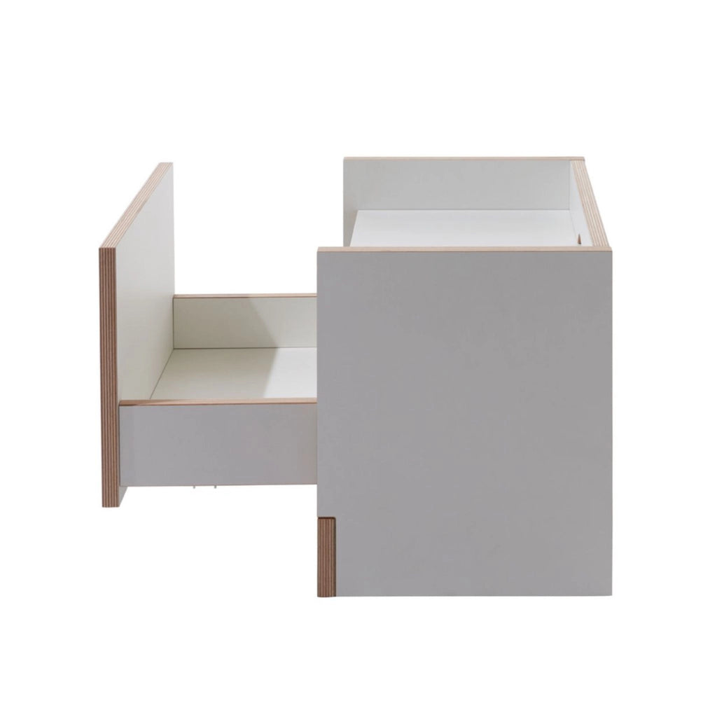 FLAI - Bedside Cabinet - Wooden Furniture in White - Müller Small Living | Milola