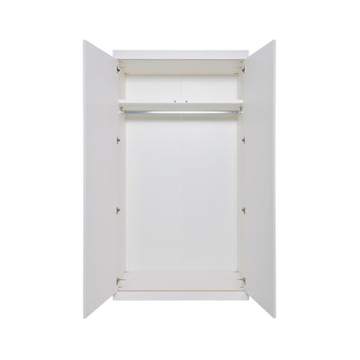 FLAI - Double Wooden Wardrobe - Minimalist Design - Muller Small Living | Milola