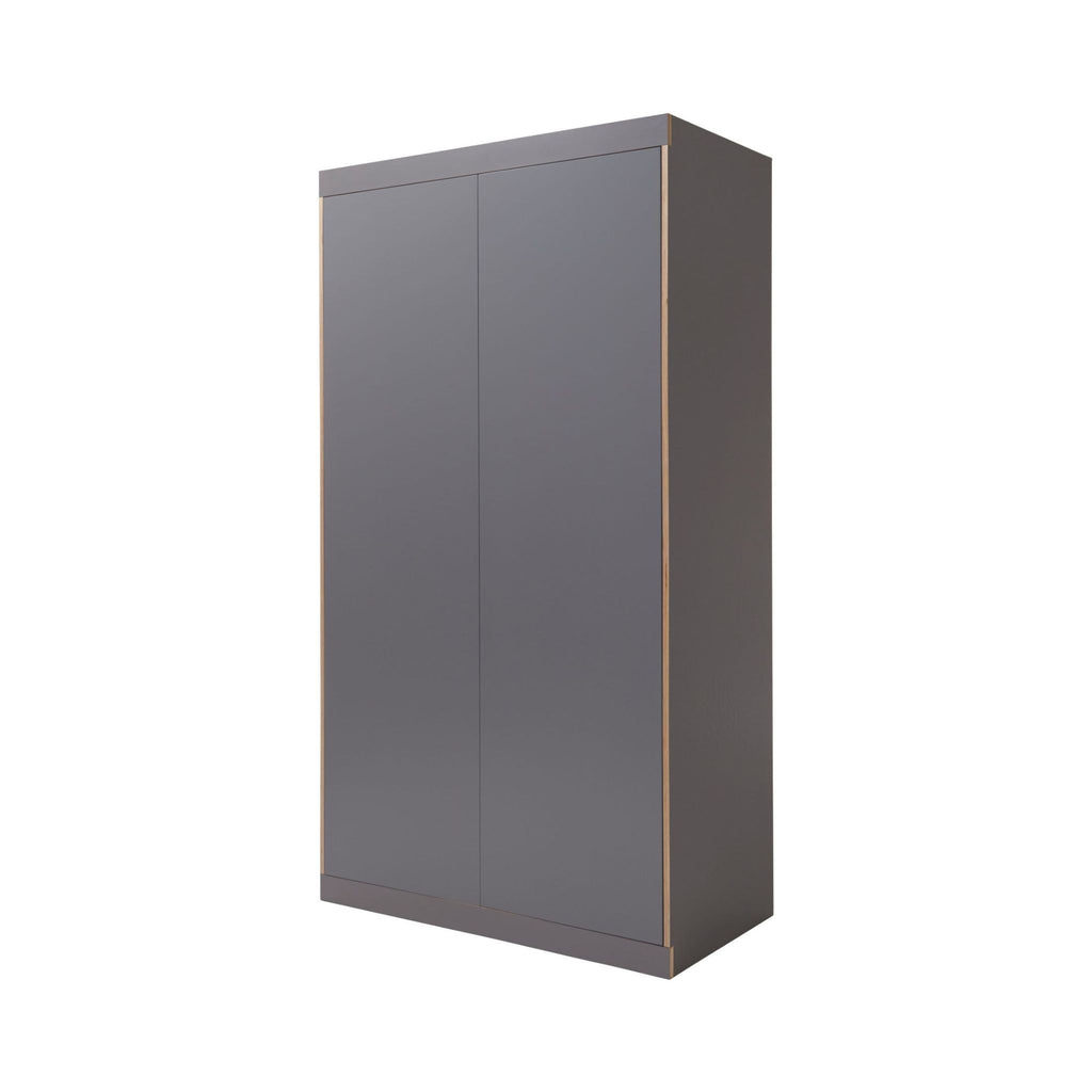 FLAI - Double Wooden Wardrobe - Minimalist Design - Muller Small Living | Milola