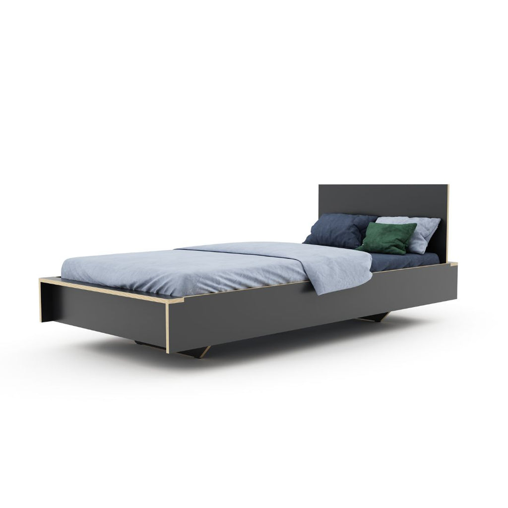 FLAI - Single Wooden Bed - Minimalist Design - Müller Small Living - | Milola