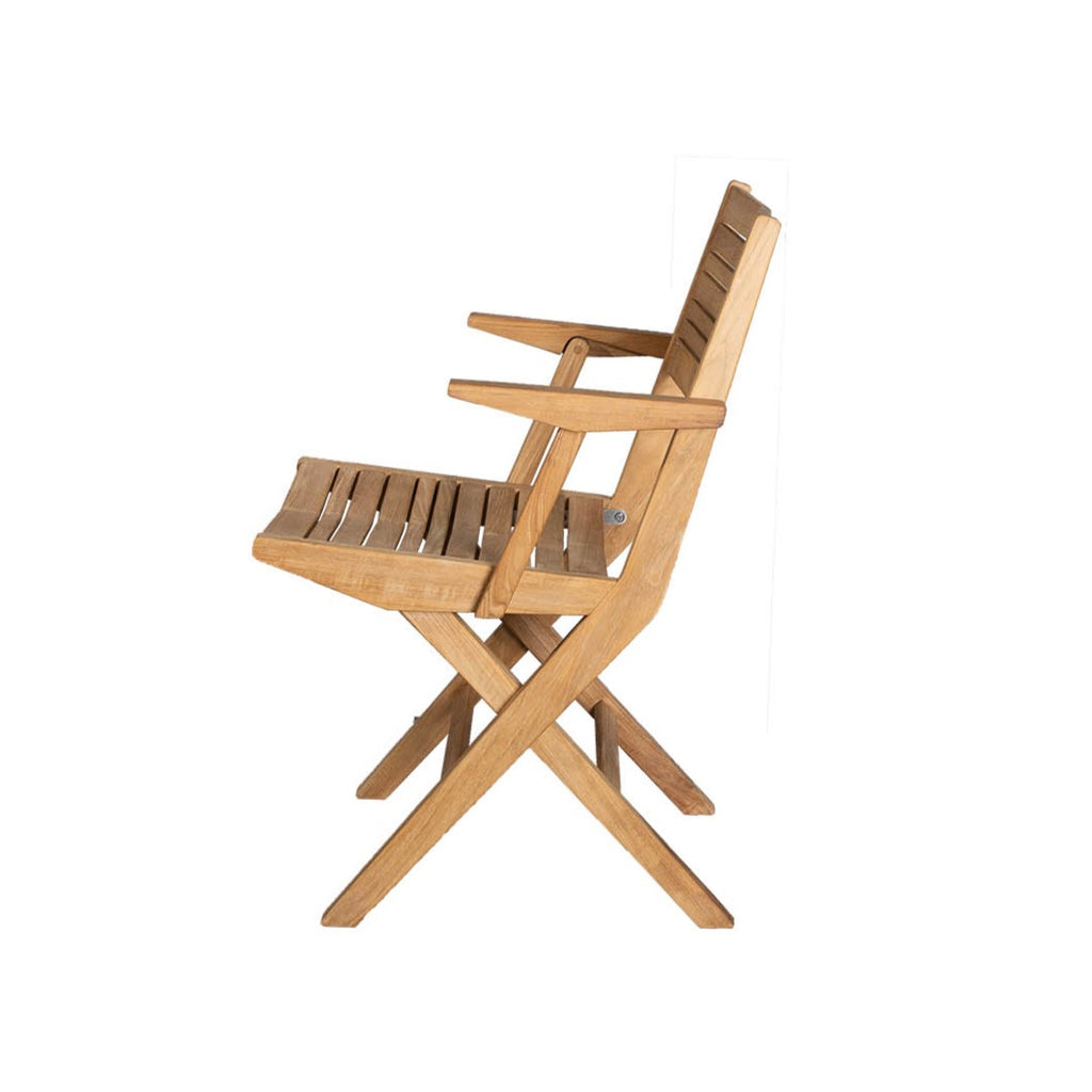 FLIP - Wooden Folding Outdoor Dining Chair - Teak - Cane-Line | Milola