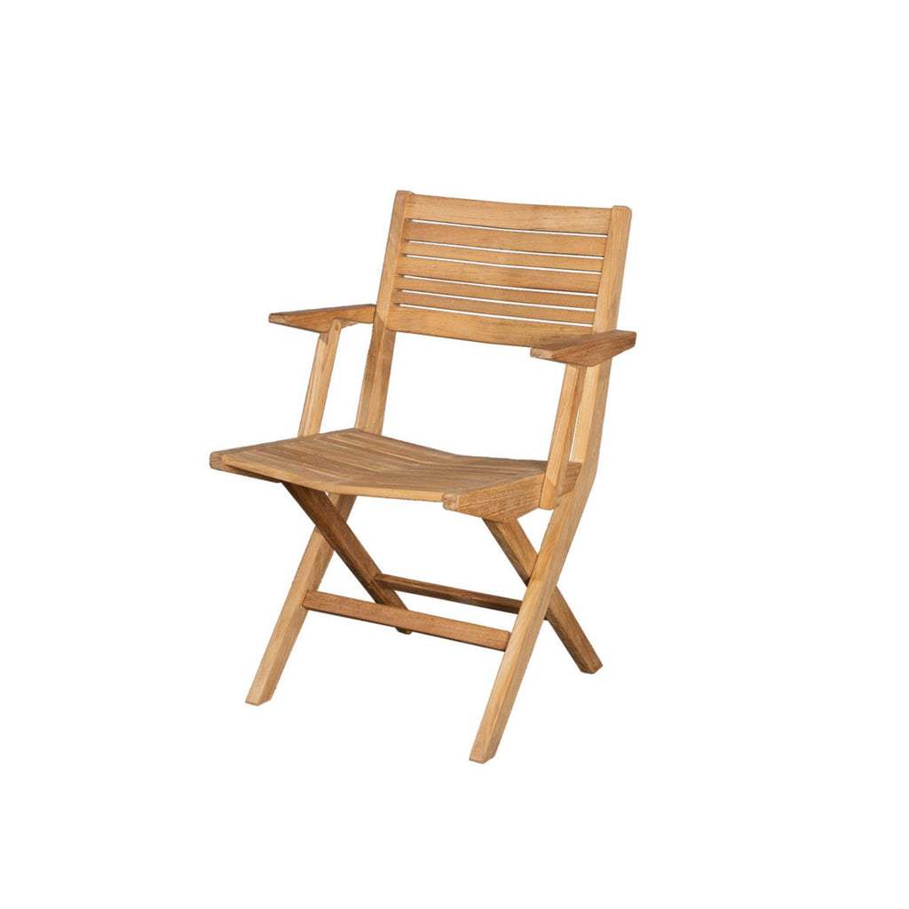 FLIP - Wooden Folding Outdoor Dining Chair - Teak - Cane-Line | Milola