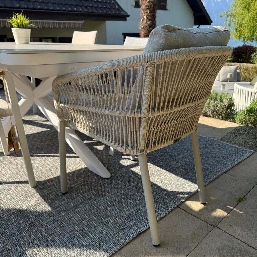 GALDANA Esszimmerstühle Outdoor 6er-Set – OUTLET