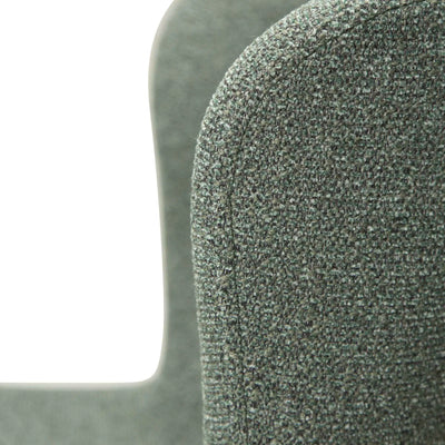 GLAM - Dining Chair - Pebble Green Bouclé - Danform | Milola