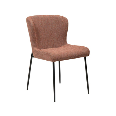 GLAM - Dining Chair - Pebble Red Bouclé - Danform | Milola