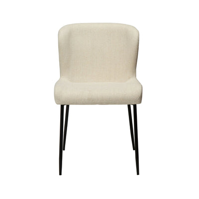 GLAM - Dining Chair - Pebble Simply Beige Bouclé - Danform | Milola