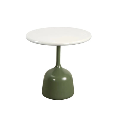 GLAZE - Outdoor Coffee Table - Stone/Aluminium Green and Sand - Cane-Line | Milola