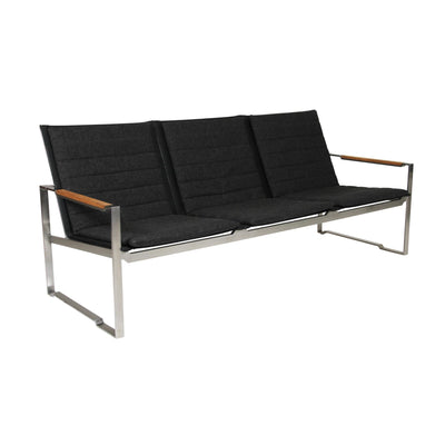 GOTLAND - Outdoor Sofa Set - in Black - Brafab | Milola
