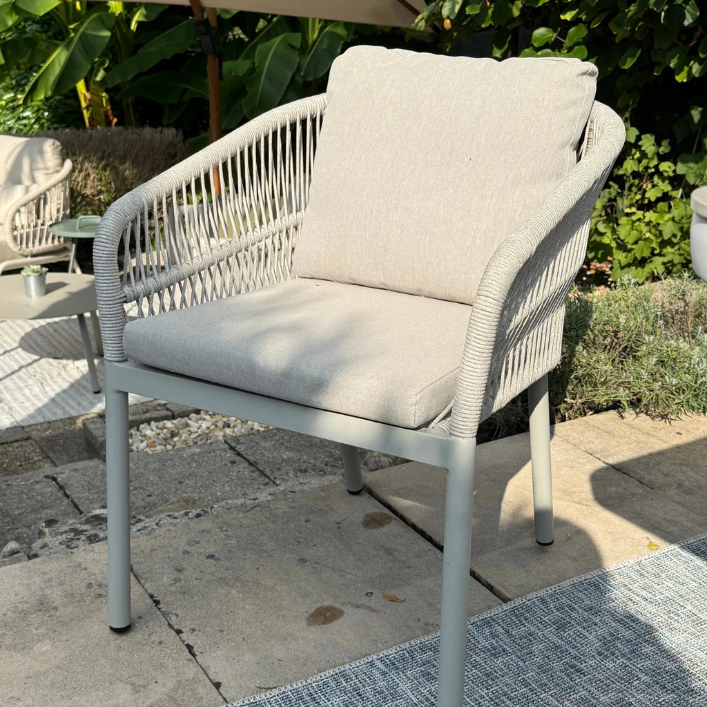 GALDANA Lot de 2 chaises de salle à manger d'extérieur - OUTLET