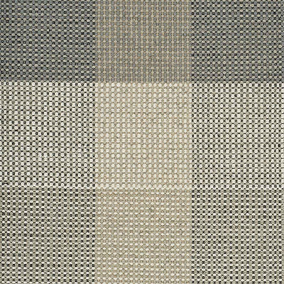 GENOVA CHECKERED Rug - Monochrome Design - in Grey - Linie Design | Milola 