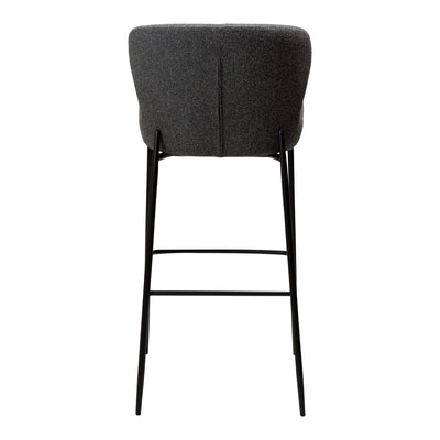 GLAM Bar Stool in Pebble Grey - Danform | Milola