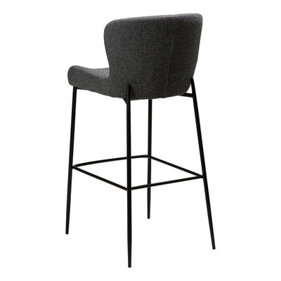 GLAM Bar Stool in Pebble Grey - Danform | Milola