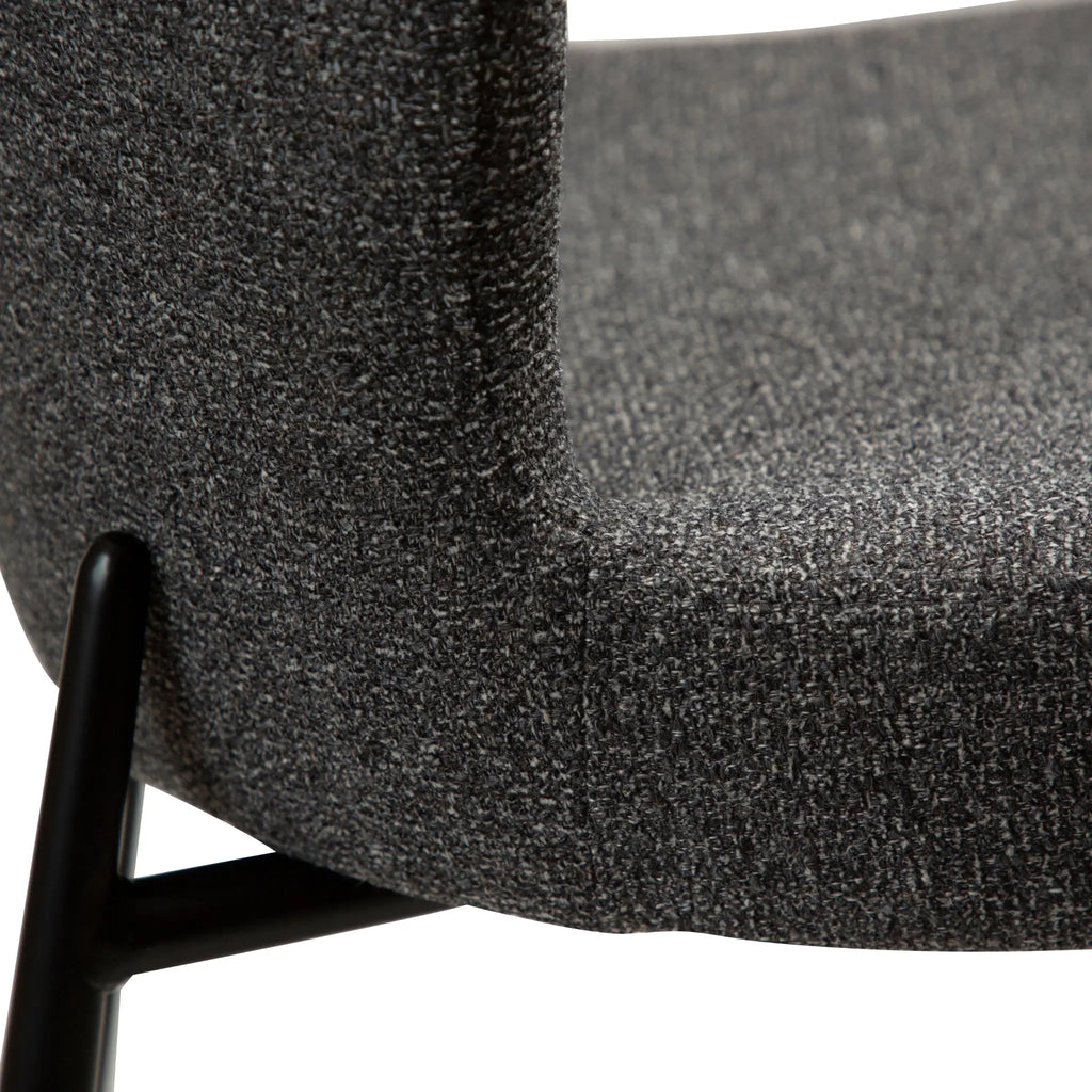 GLAM Bar Stool in Pebble Grey - Danform | Milola