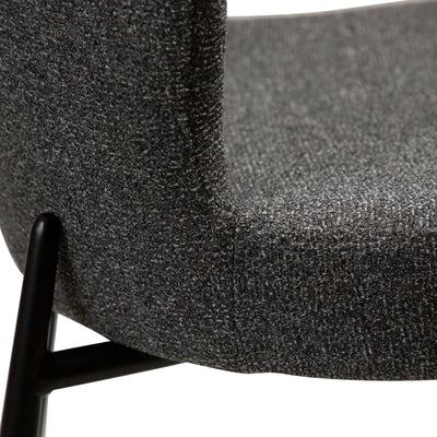 GLAM Bar Stool in Pebble Grey - Danform | Milola