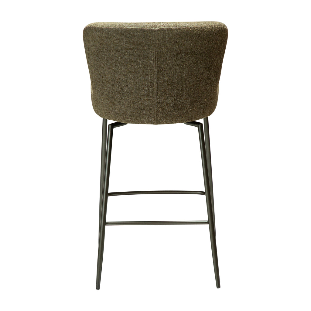 GLAM Counter Stool Swivel in Dark Olive - Danform | Milola
