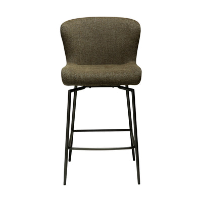 GLAM Counter Stool Swivel in Dark Olive - Danform | Milola