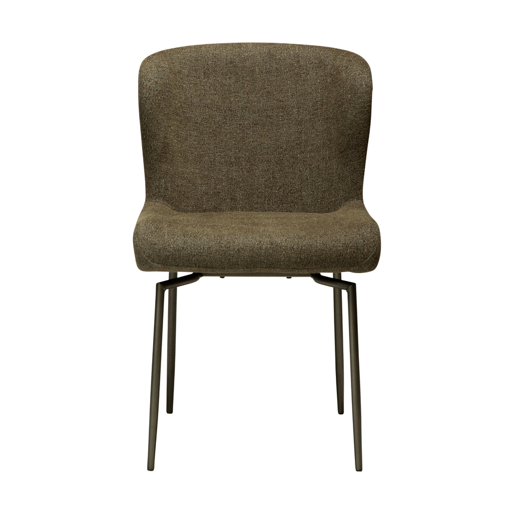 GLAM Swivel Chair in Dark Olive - Danform | Milola