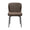 Brown bouclé (MAJOR BROWN) with black swivel legs