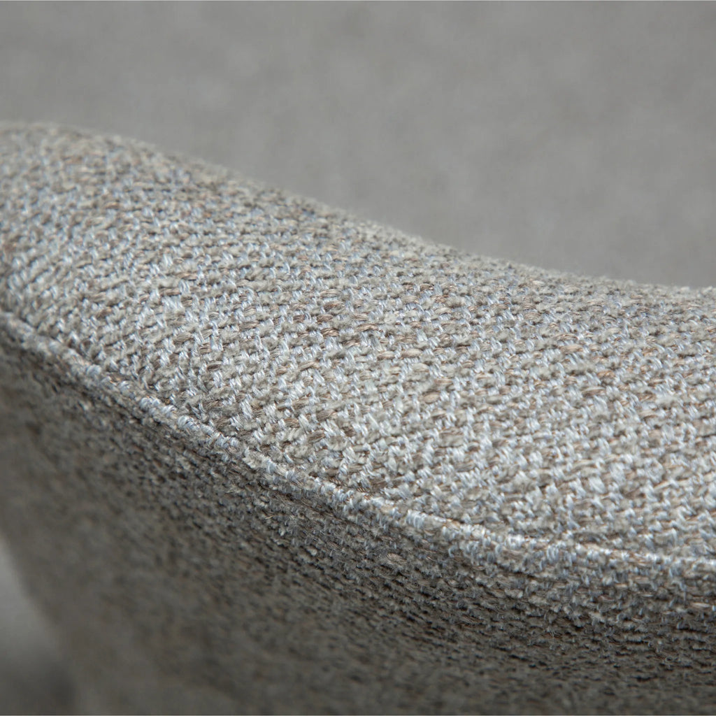 GLAM Swivel Chair in Pebble Earth - Danform | Milola