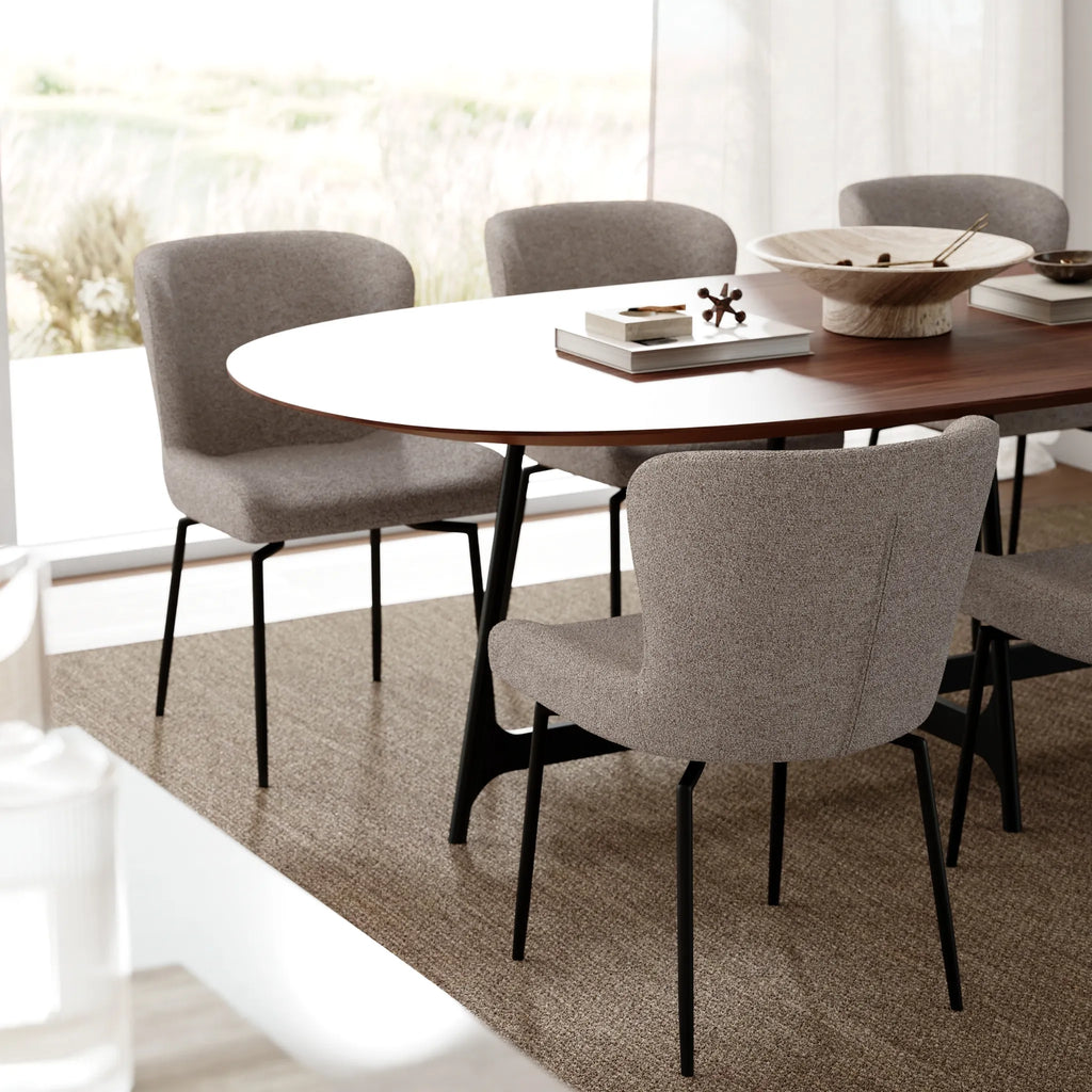 GLAM Swivel Chair in Pebble Earth - Danform | Milola