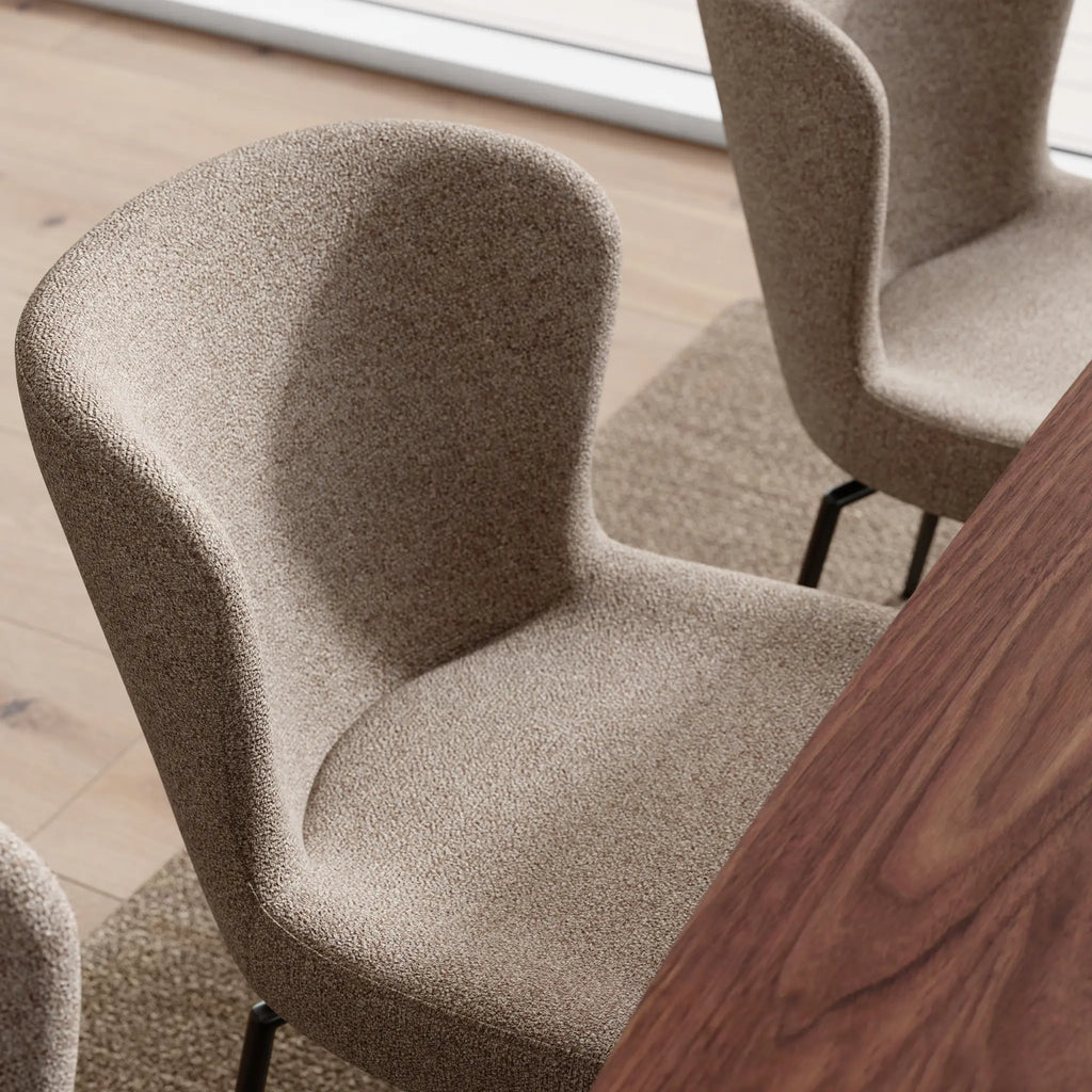 GLAM Swivel Chair in Pebble Earth - Danform | Milola