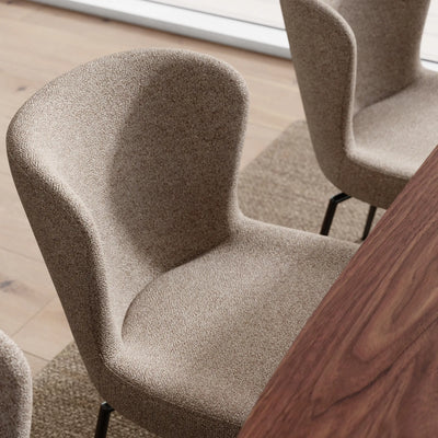 GLAM Swivel Chair in Pebble Earth - Danform | Milola