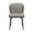 Taupe bouclé (PEBBLE EARTH) with black swivel legs