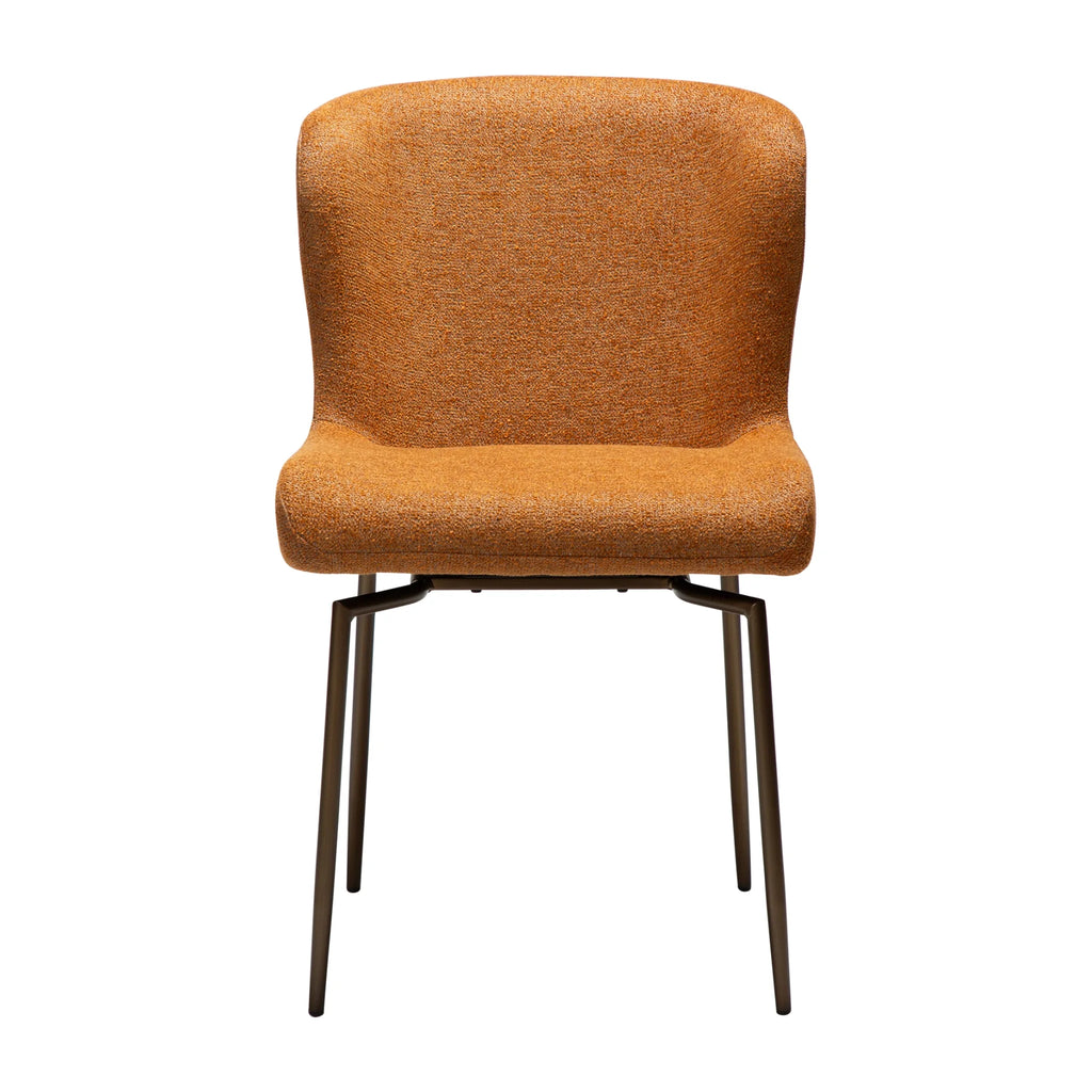 GLAM Swivel Chair in Pumpkin Spice - Danform | Milola