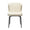 Beige bouclé (SIMPLE BEIGE) with black swivel legs