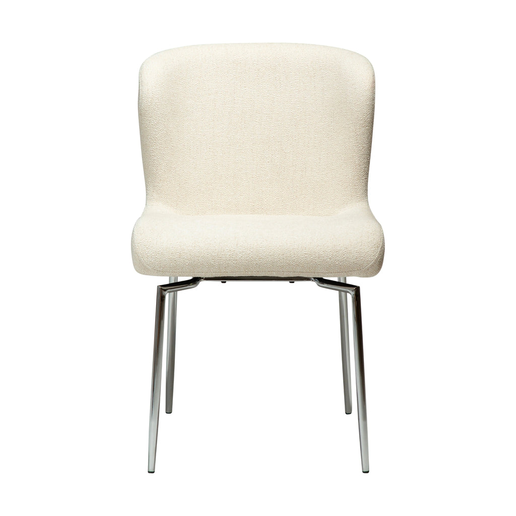 GLAM Swivel Chair in Simple Beige - Danform | Milola