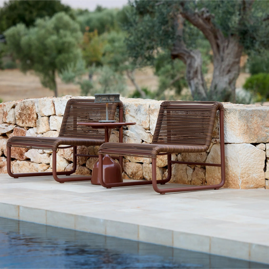 GLAZE - Outdoor Coffee Table - Stone/Aluminium - Cane-Line | Milola