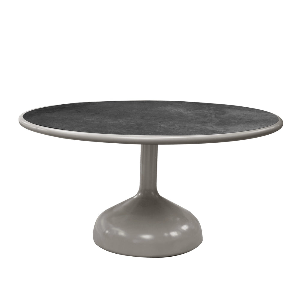 Glaze Outdoor Dining Table - Modern Outdoor Dining Table in Black - Cane-Line | Milola