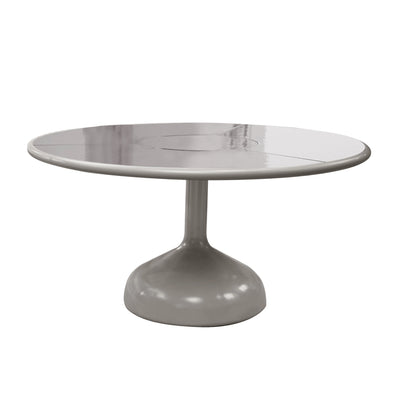 Glaze Outdoor Dining Table - Modern Outdoor Dining Table in Taupe - Cane-Line | Milola