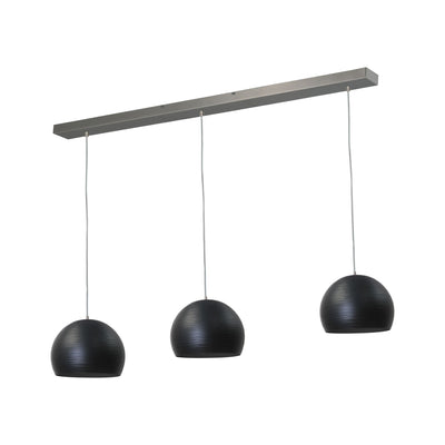 GLOBO-Ceiling Pendants x 3 - Lighting - in Black | Milola