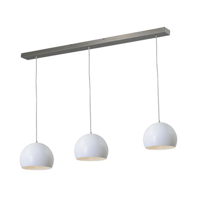 GLOBO-Ceiling Pendants x 3 - Lighting - in White | Milola