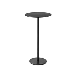 GO Round Outdoor Bar table in Lava Grey - Cane Line | Milola