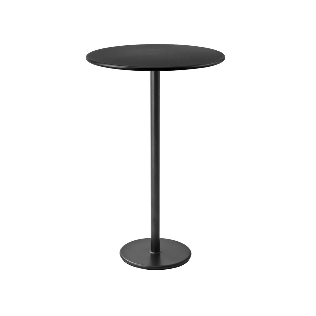 GO Round Outdoor Bar table in Lava Grey - Cane Line | Milola