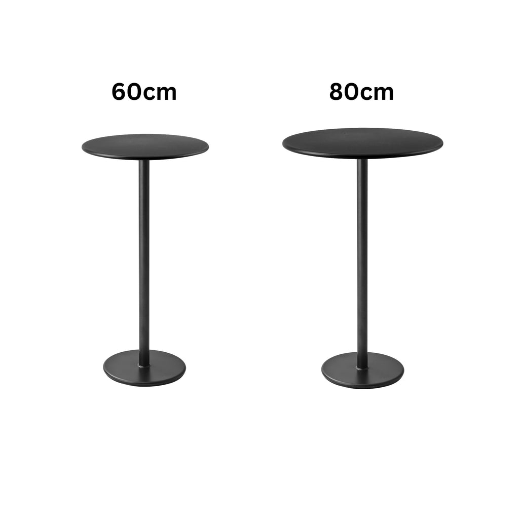 GO Round Outdoor Bar table in Lava Grey - Cane Line | Milola