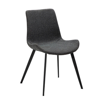 HYPE - Dining Chair - Pebble Grey Bouclé Fabric Danform | Milola