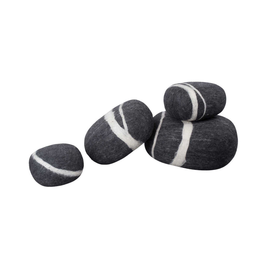 HUGO Felt Pebble Pouf - Minimalist Design - MyFelt | Milola