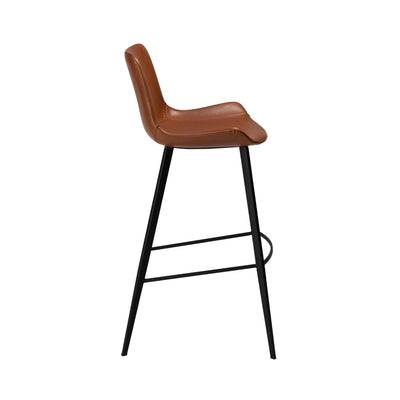 HYPE - Bar Stool in Vintage Light Brown - Danform - Milola