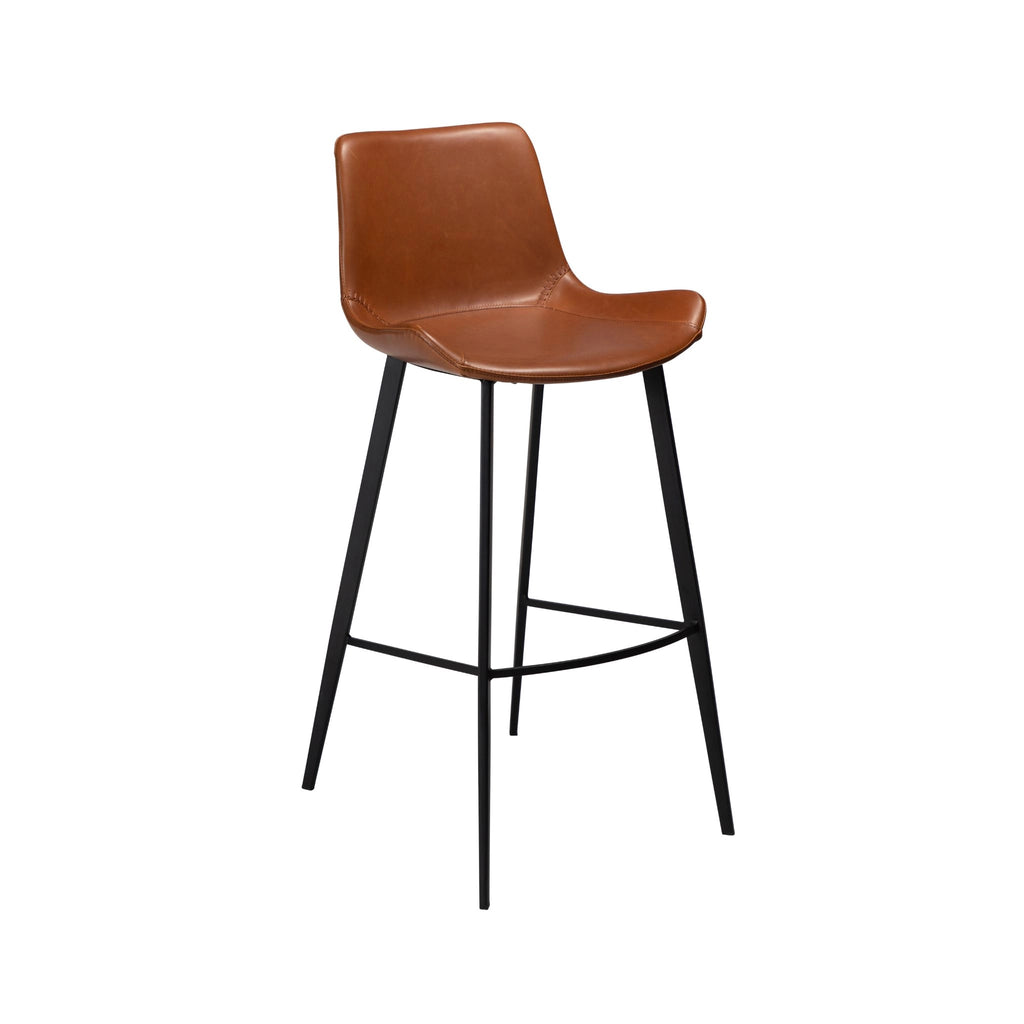 HYPE - Bar Stool in Vintage Light Brown - Danform - Milola