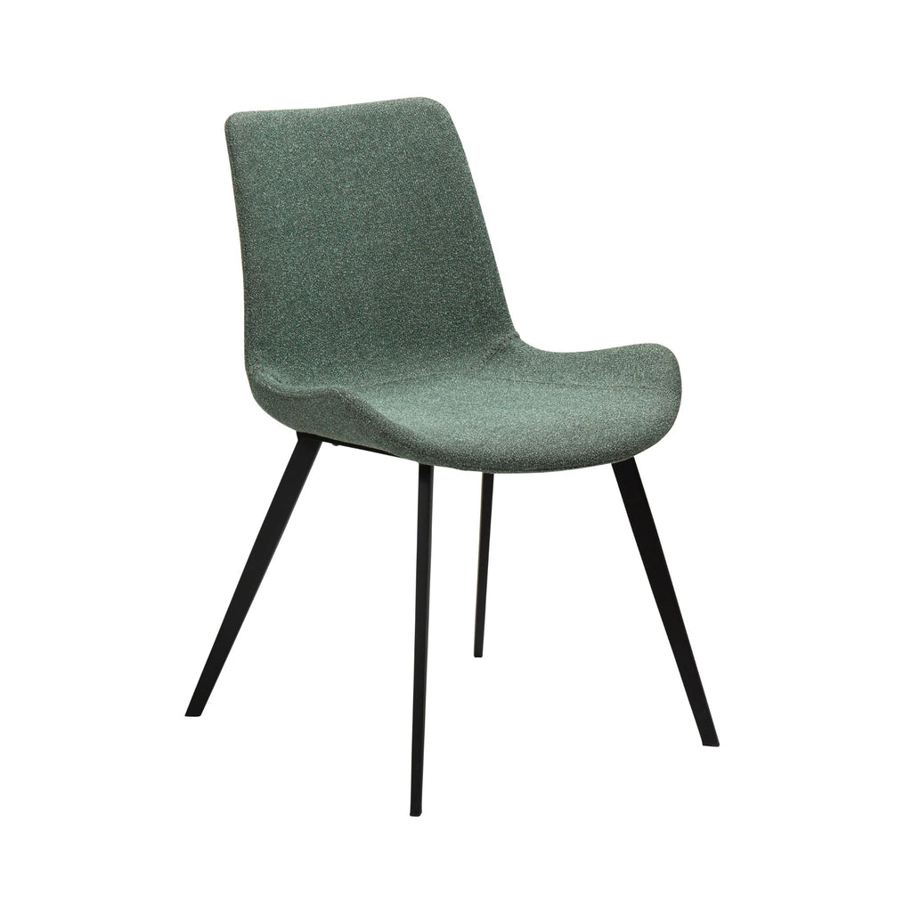 HYPE - Dining Chair - Pebble Green Bouclé Fabric Danform | Milola