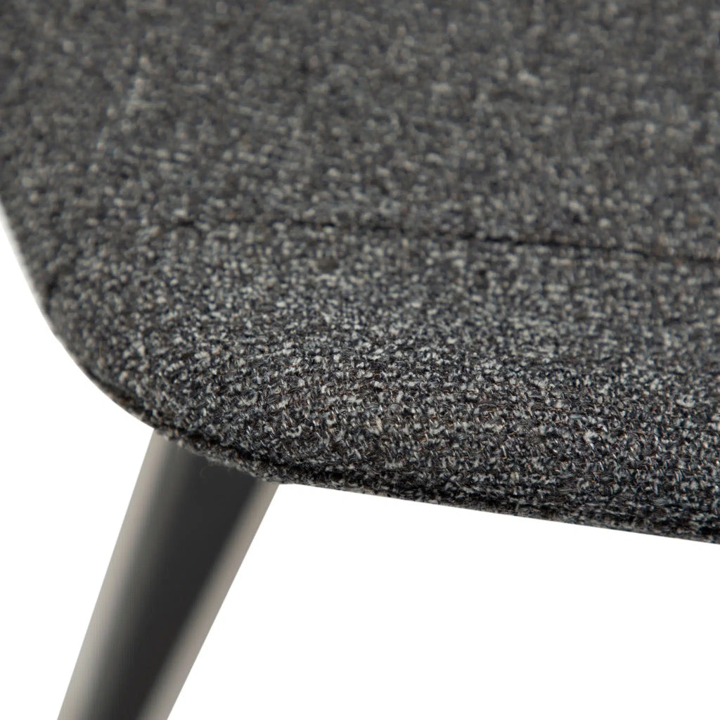 HYPE - Dining Chair - Pebble Grey Bouclé Fabric Danform | Milola