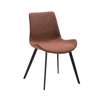HYPE - Dining Chair - Pebble Red Bouclé Fabric Danform | Milola