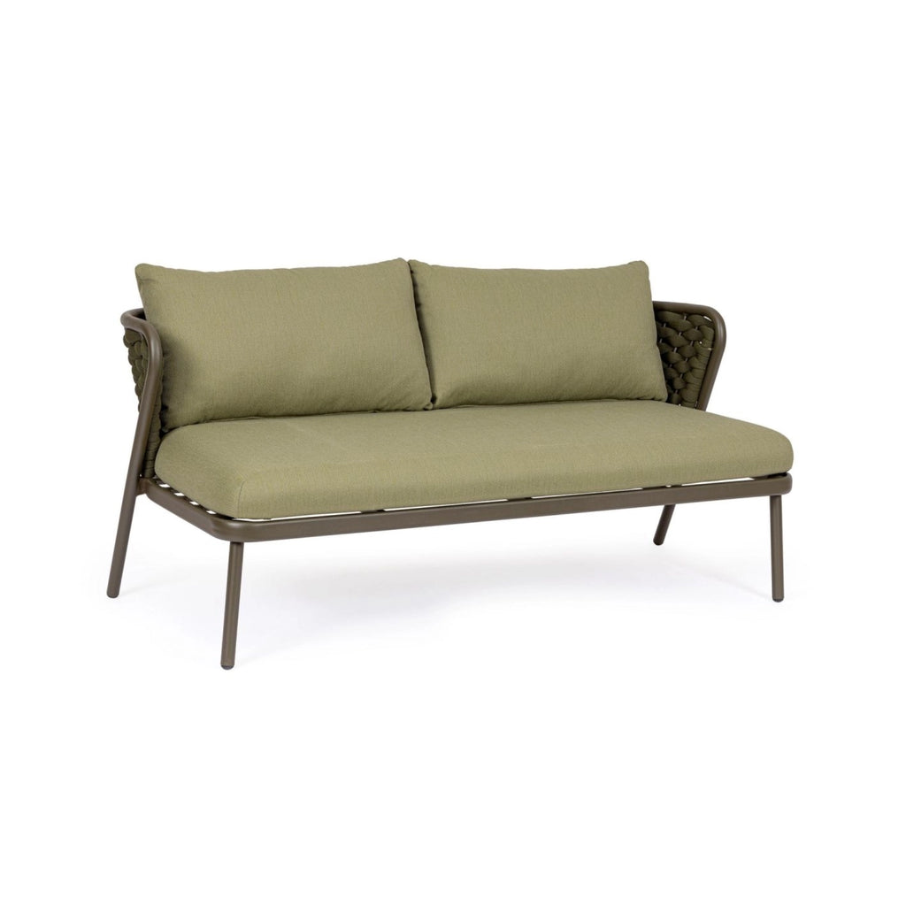 HARLOW Outdoor Sofa in Green - Bizzotto | Milola