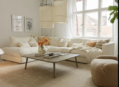 Heaven Corner Sofa - Modular Sofa in Off White - SITS | Milola