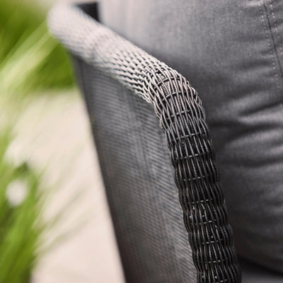 Horizon Modular Sofa - Modern Outdoor Sofa in Black - Cane-Line | Milola