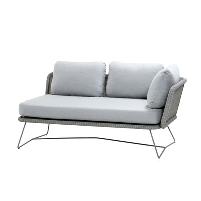 Horizon Modular Sofa - Modern Outdoor Sofa in Light Grey - Cane-Line | Milola